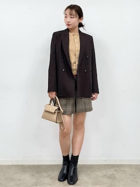 BUNさん（レディース・167cm）の冬コーディネート