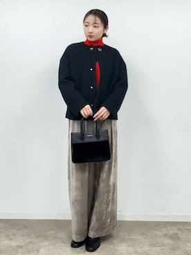 BUNさん（レディース・167cm）の冬コーディネート