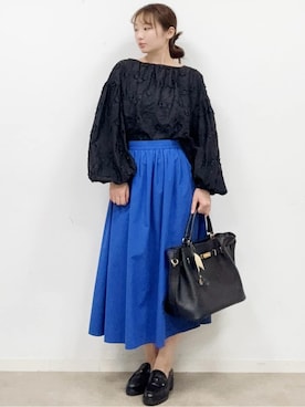 「DRESSTERIOR（ドレステリア）のアイテム」を使った、BUNさん（レディース・167cm）の春コーディネート