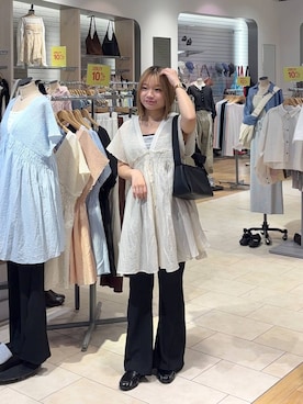 ななさん（レディース・156cm）の夏コーディネート