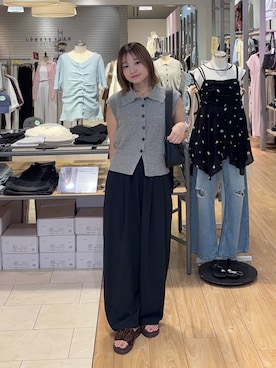ななさん（レディース・156cm）の夏コーディネート