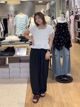 ななさん(レディース・156cm)の夏コーディネート