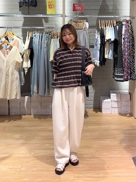 ななさん(レディース・156cm)の夏コーディネート