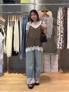 ななさん（レディース・156cm）の秋コーディネート
