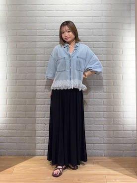 ななさん(レディース・156cm)の夏コーディネート