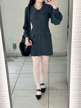 「SLY（スライ）のアイテム（ワンピース）」を使った、66cancerさん（レディース・160cm）の夏コーディネート