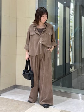 「レースキャミ」｜doudou_namieさん（レディース・159cm）の秋コーディネート
