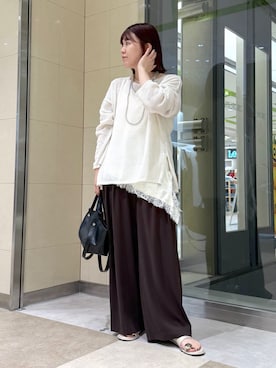 「DouDou（ドゥドゥ）のアイテム（アクセサリー）」を使った、doudou_namieさん（レディース・159cm）の夏コーディネート