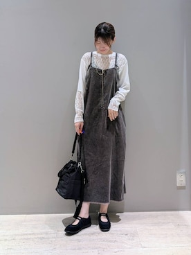 「LEPSIM（レプシィム）のアイテム（パンプス）」を使った、inoinoino7さん（レディース・163cm）の秋コーディネート