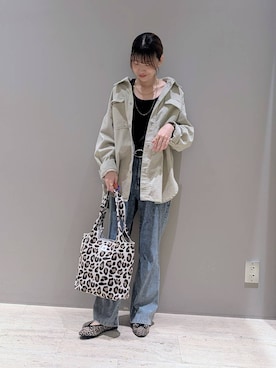 「BAYFLOW（ベイフロー）のアイテム」を使った、inoinoino7さん（レディース・163cm）の秋コーディネート