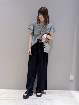 「アイテム（ベルト）」を使った、inoinoino7さん（レディース・163cm・30代）の春コーディネート