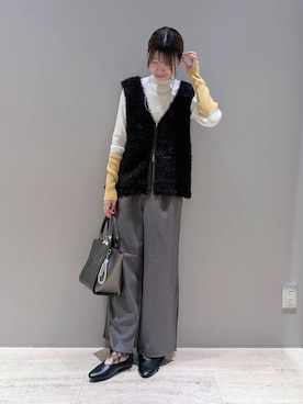 「アイテム（バッグ、その他）」を使った、inoinoino7さん（レディース・163cm）の秋コーディネート