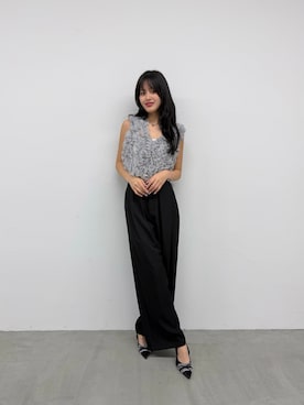 小谷さつきさん（レディース・168cm）の夏コーディネート