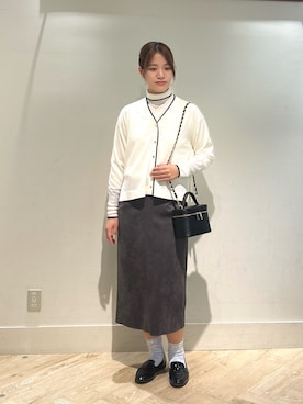 「NOLLEY’S（ノーリーズ）のアイテム」を使った、Tamuraさん（レディース・168cm）の秋コーディネート
