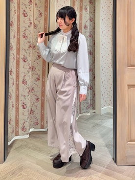 こせっきーさん（レディース・160cm）の春コーディネート