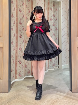 「セーラーカラー」｜こせっきーさん（レディース・160cm）の春コーディネート