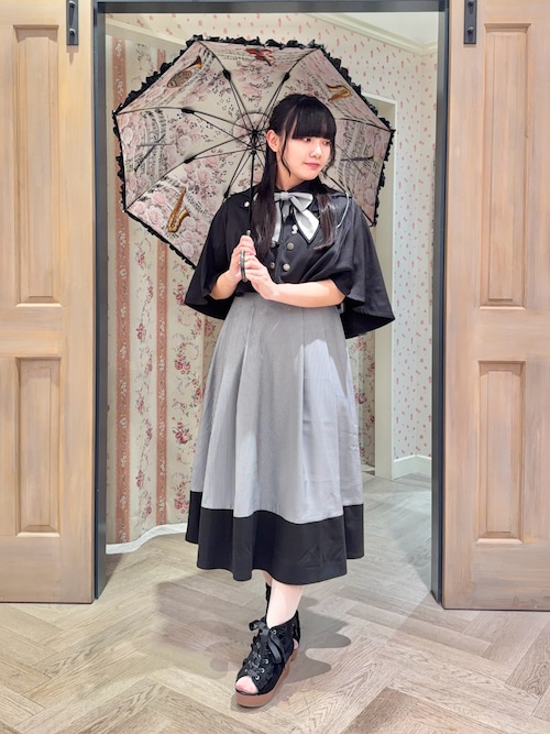 axes femme 晴雨兼用プリントパゴダ傘(ほぼ未使用)　完売商品 晴雨兼用プリントパゴダ傘 | axes femme -outlet- | axes femme 公式