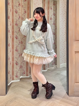 「スカパン」｜こせっきーさん（レディース・160cm）の春コーディネート