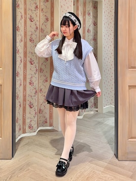 「スカパン」｜こせっきーさん（レディース・160cm）の春コーディネート
