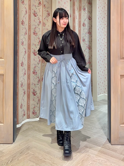 トップス R4mzx チェーン付オーバーブラウス（シャツ/ブラウス）｜axes femme