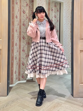 こせっきーさん（レディース・160cm）の春コーディネート