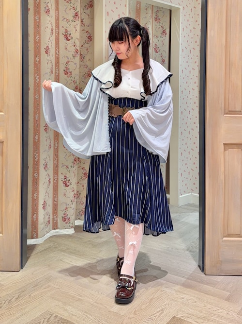 バックレースUVポンチョ（ポンチョ）｜axes femme（アクシーズファム