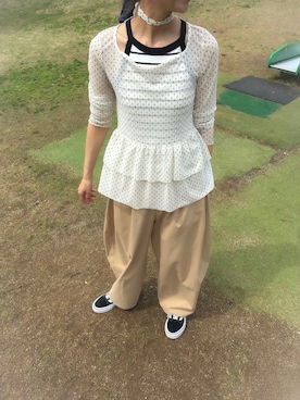 「AIC.（エーアイシー）のアイテム」を使った、o6.hixさん（レディース・161cm）の春コーディネート