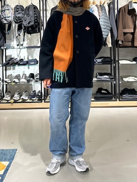 「アイテム（テーラードジャケット）」を使った、ヨダさん（メンズ・179cm）の冬コーディネート