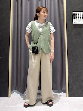 ムツミさん(レディース・156cm)の夏コーディネート