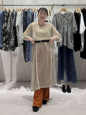 ムツミさん（レディース・156cm）の春コーディネート