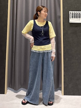ムツミさん(レディース・156cm)の夏コーディネート