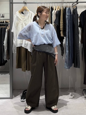 ムツミさん（レディース・156cm）の春コーディネート
