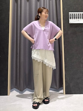 ムツミさん(レディース・156cm)の春コーディネート