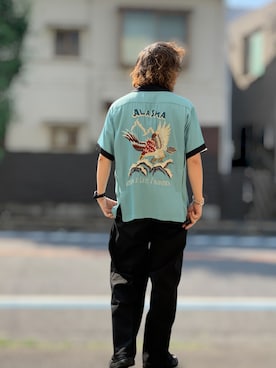 「BEN DAVIS（ベンデイビス）のアイテム」を使った、choromrvibesさん（メンズ・168cm）の夏コーディネート