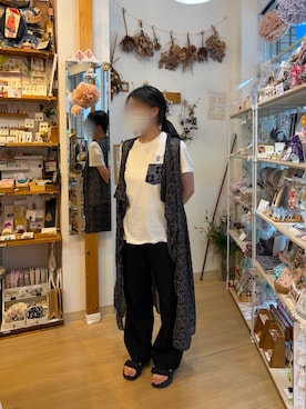 「Java（ジャバ）のアイテム（サンダル）」を使った、ノイチハstyleさん（レディース・156cm）の夏コーディネート