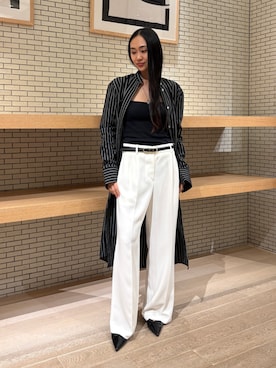 「DES PRES（デ・プレ）のアイテム」を使った、Mogi_TOMORROWLANDさん（レディース・170cm）の夏コーディネート