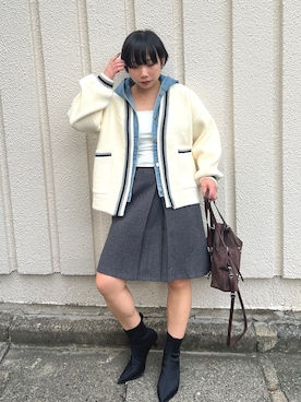 chikaさん（レディース・154cm）の秋コーディネート