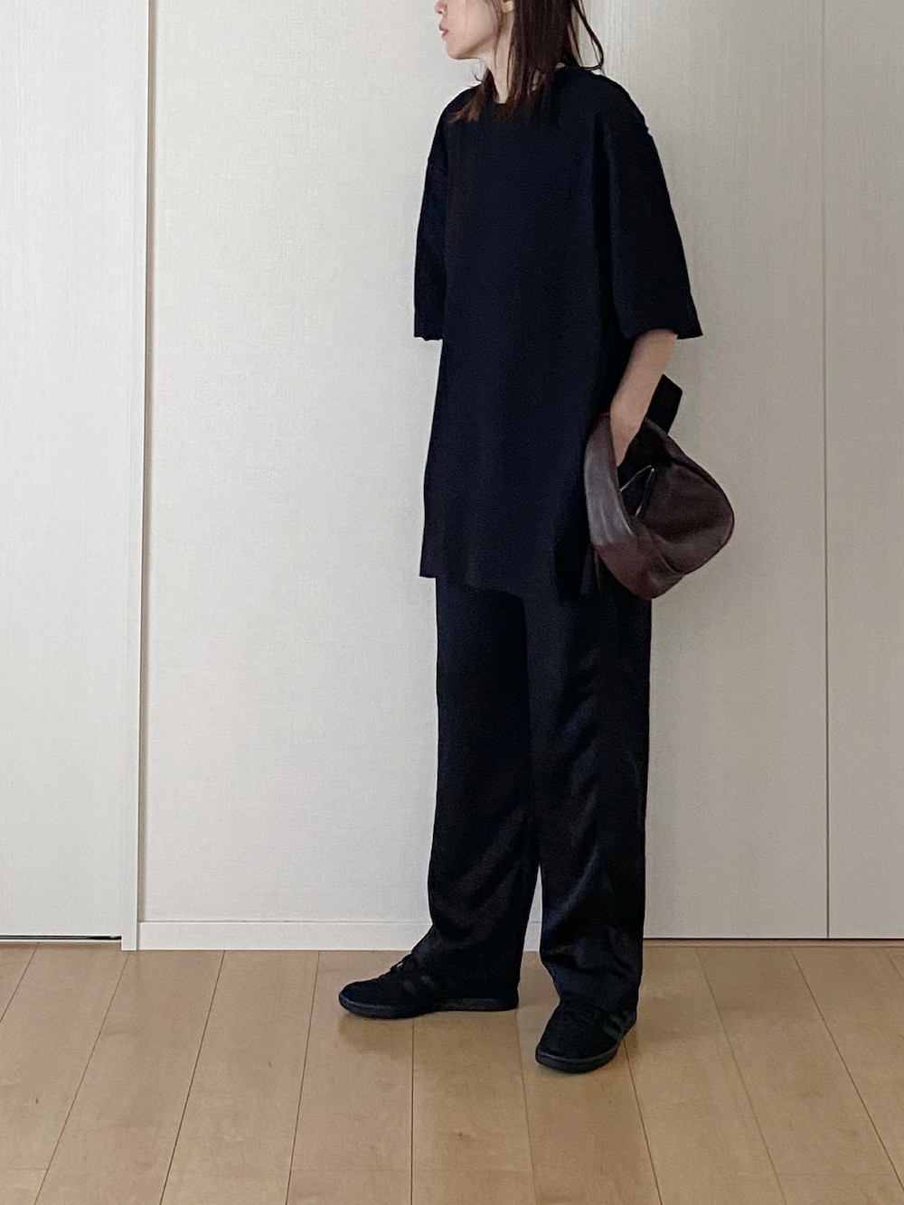 6（ロク）の「＜6(ROKU)＞NEW SATIN PANTS/パンツ（その他パンツ