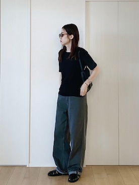「Paraboot（パラブーツ）のアイテム」を使った、himarisoさん（レディース・164cm）の夏コーディネート