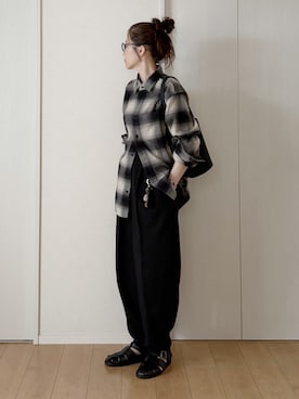 「And A（アンドエー）のアイテム」を使った、himarisoさん（レディース・164cm）の秋コーディネート