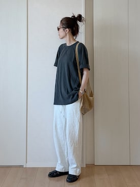 「Aeta（アエタ）のアイテム」を使った、himarisoさん（レディース・164cm）の夏コーディネート