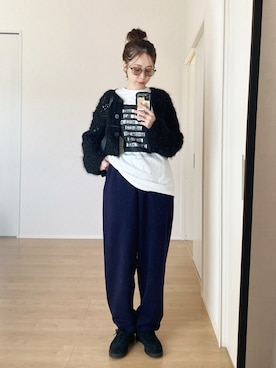 「Aeta（アエタ）のアイテム」を使った、himarisoさん（レディース・164cm）の冬コーディネート