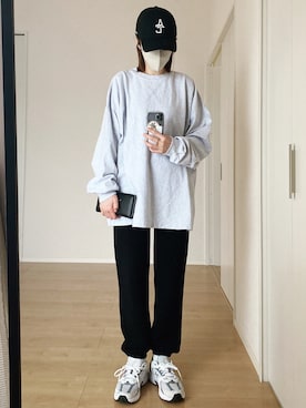 「アイテム（財布）」を使った、himarisoさん（レディース・164cm）の春コーディネート