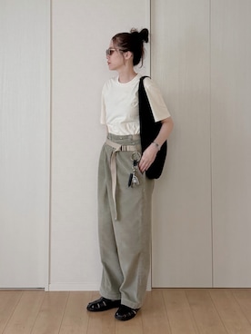 「淡色コーデ」｜himarisoさん（レディース・164cm）の秋コーディネート