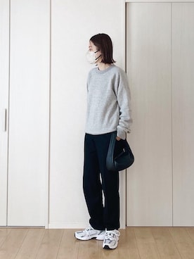 「THE SHINZONE（ザ　シンゾーン）のアイテム（スウェット）」を使った、himarisoさん（レディース・164cm）の春コーディネート