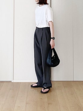 「oofos」｜himarisoさん（レディース・164cm）の夏コーディネート