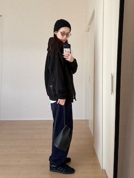 「Aeta（アエタ）のアイテム」を使った、himarisoさん（レディース・164cm）の冬コーディネート