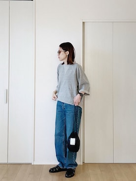 「Paraboot（パラブーツ）のアイテム」を使った、himarisoさん（レディース・164cm）の春コーディネート