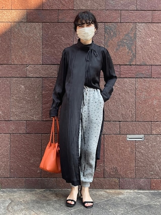 6（ロク）の「＜6(ROKU)＞THERMAL PRINT PANTS/パンツ（その他