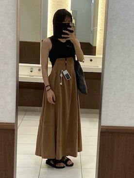 「chambre de charme（シャンブルドゥシャーム）のアイテム」を使った、225さん（レディース・153cm）の秋コーディネート